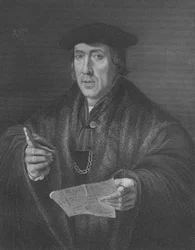 Portrait de Sir John More (c.1451-1530), gravé par W.T.Mote